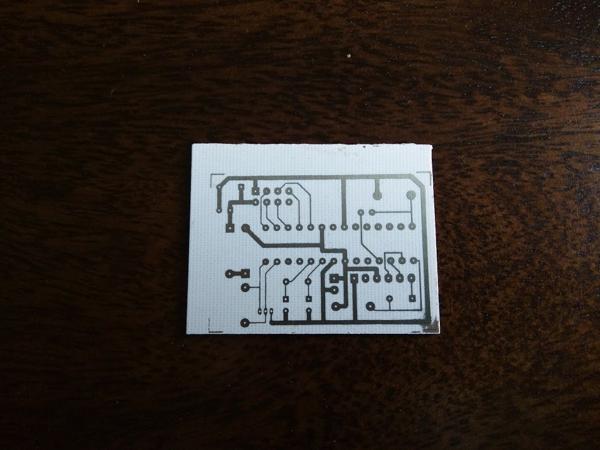 The first, non-failed PCB!